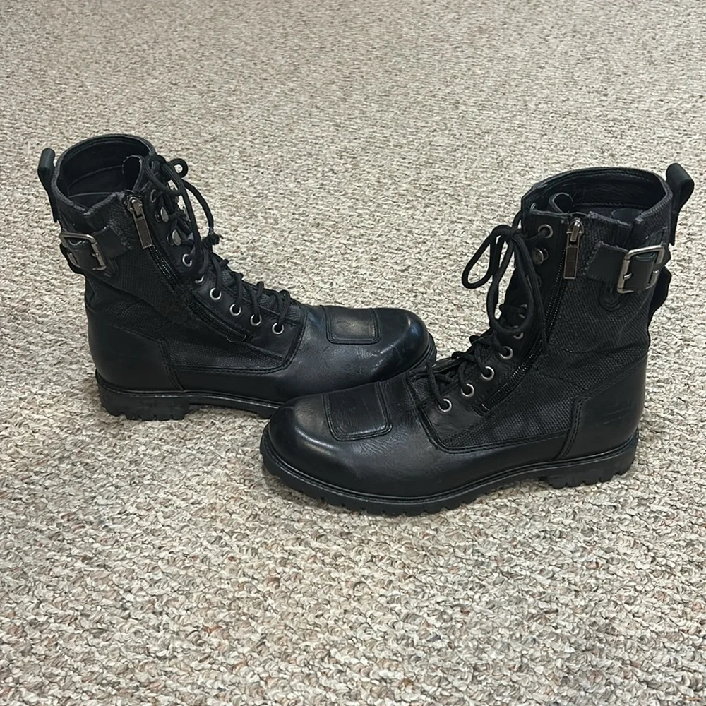 Harley-Davidson Black Boots - Picture 2 of 6